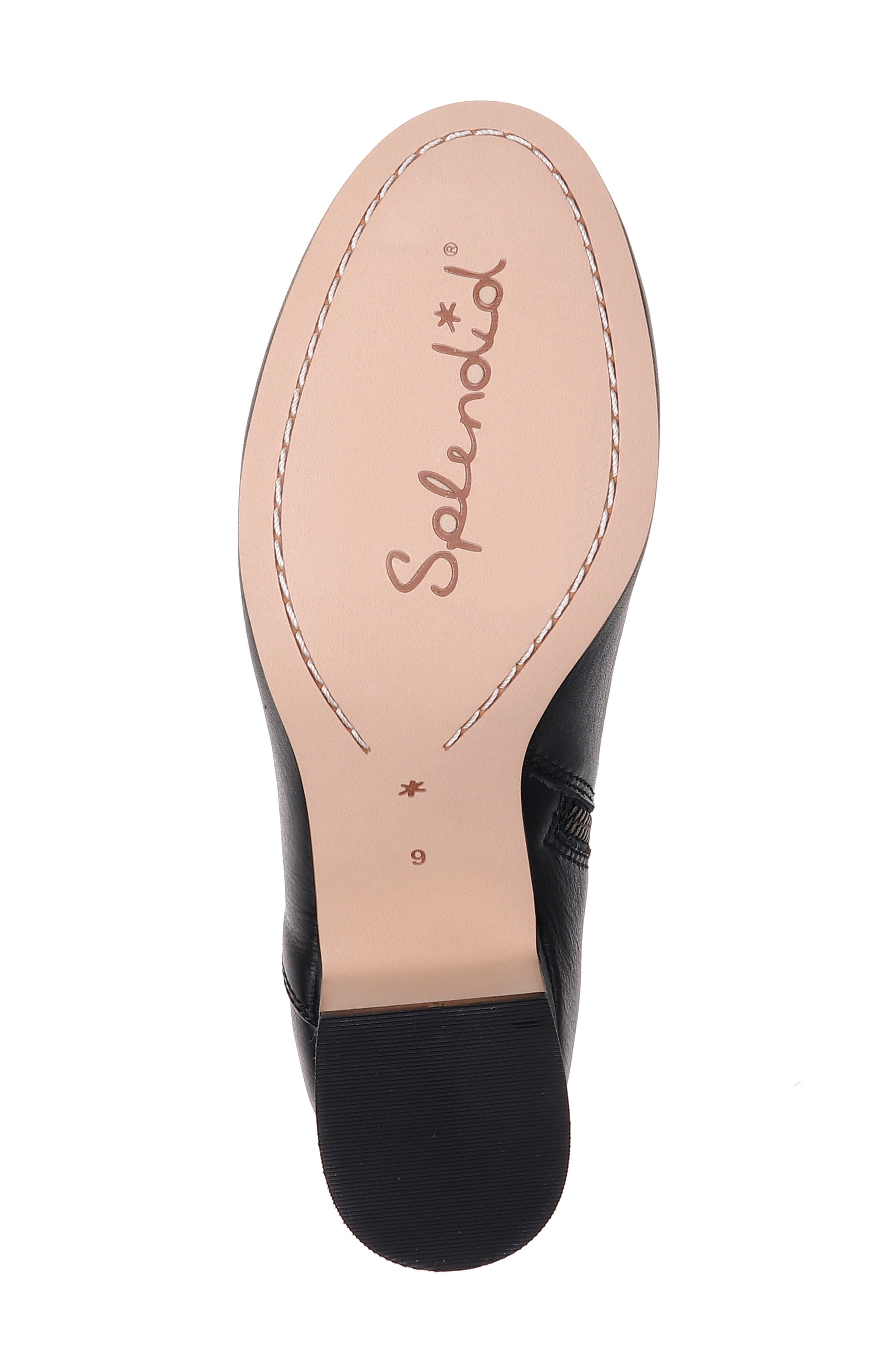 Hespera Bootie, Alternate, color, BLACK LEATHER