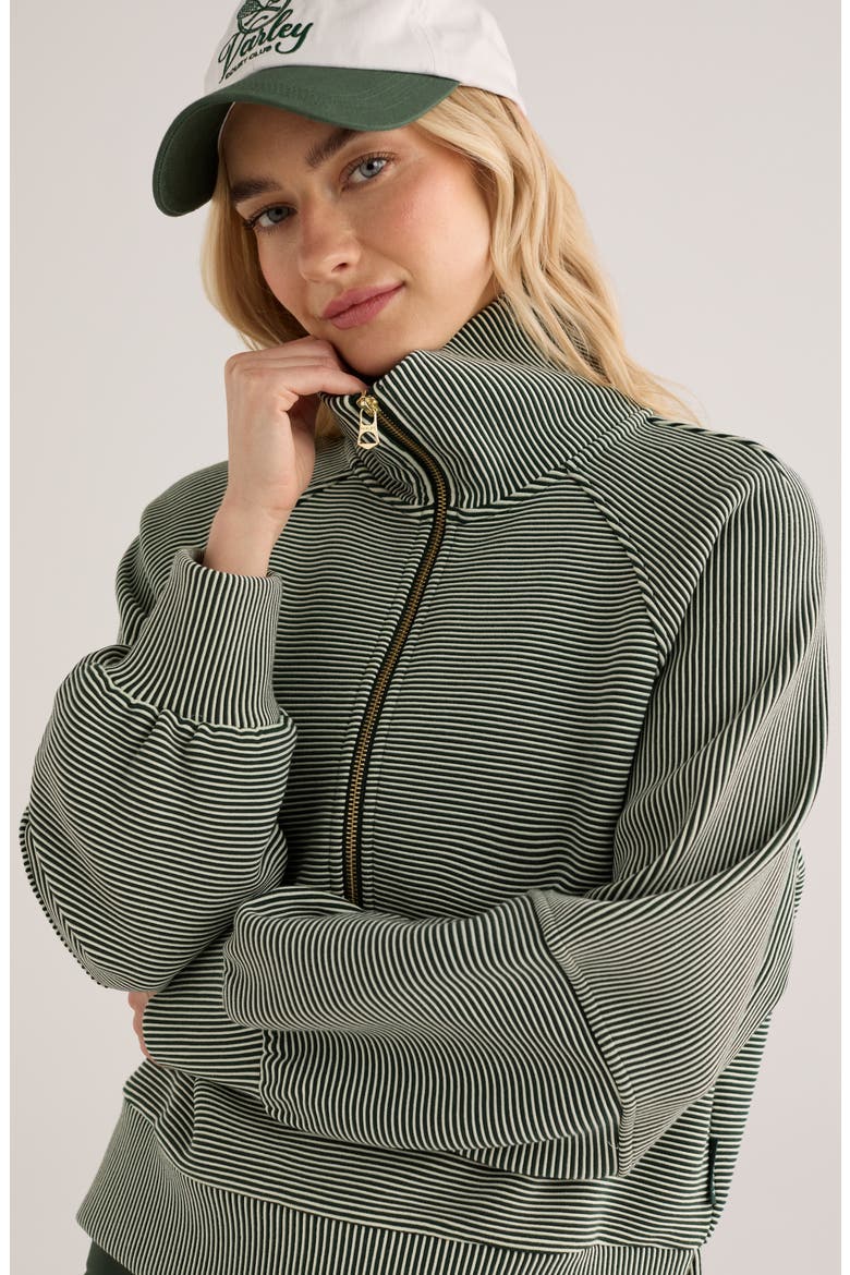 Milano Half-Zip Sweatshirt, Alternate, color, SYCAMORE
