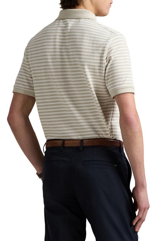 Polo Ralph Lauren Classic Fit Stripe Cotton Piqué Polo