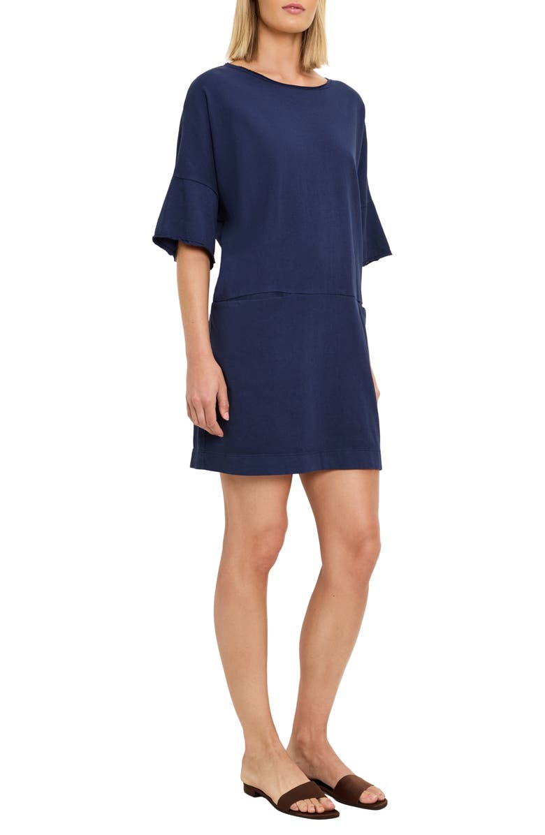 Michael Stars Tasmin Oversize T-Shirt Dress, Alternate, color, Nocturnal