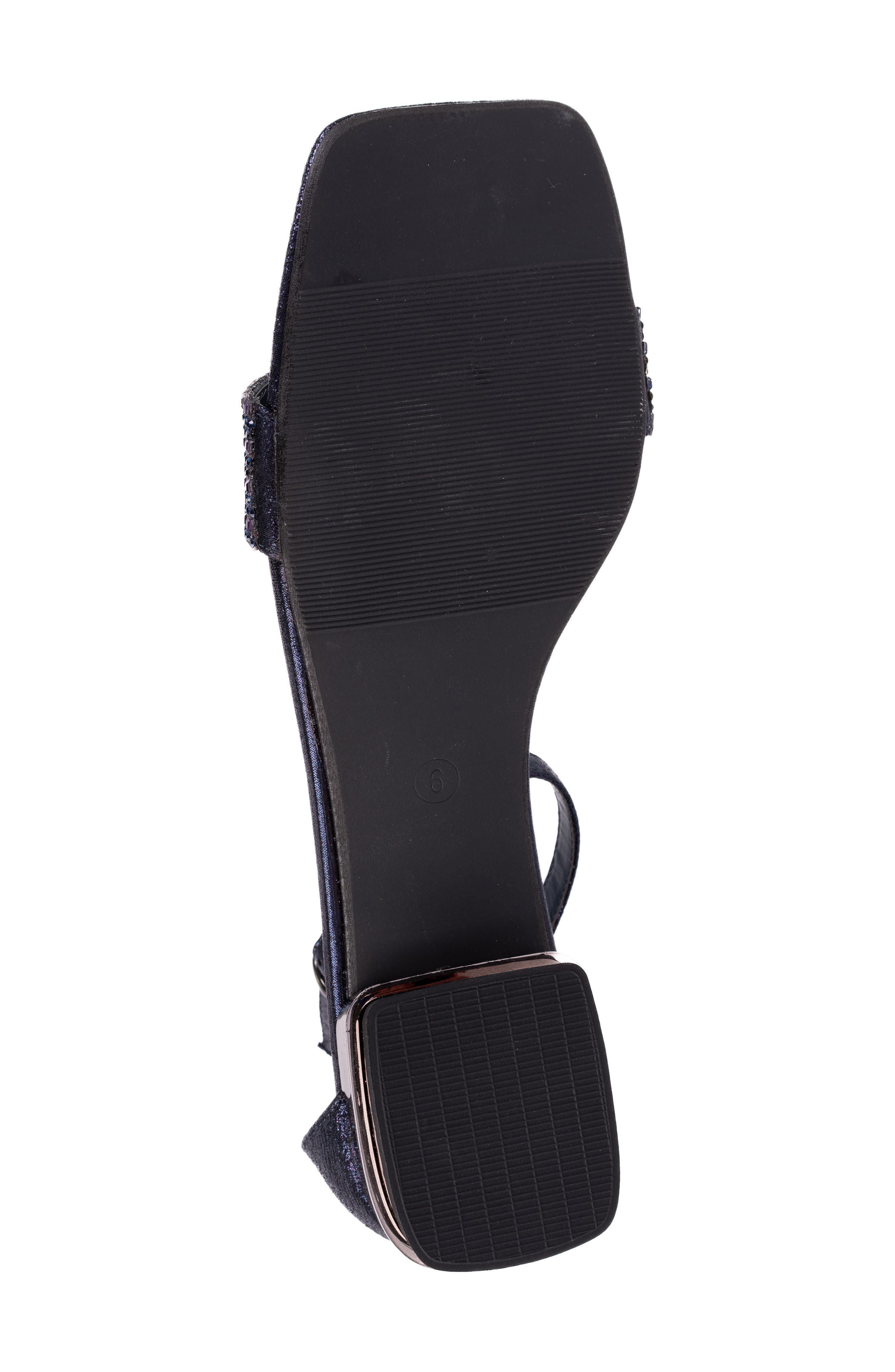 Doris Ankle Strap Sandal, Alternate, color, NAVY