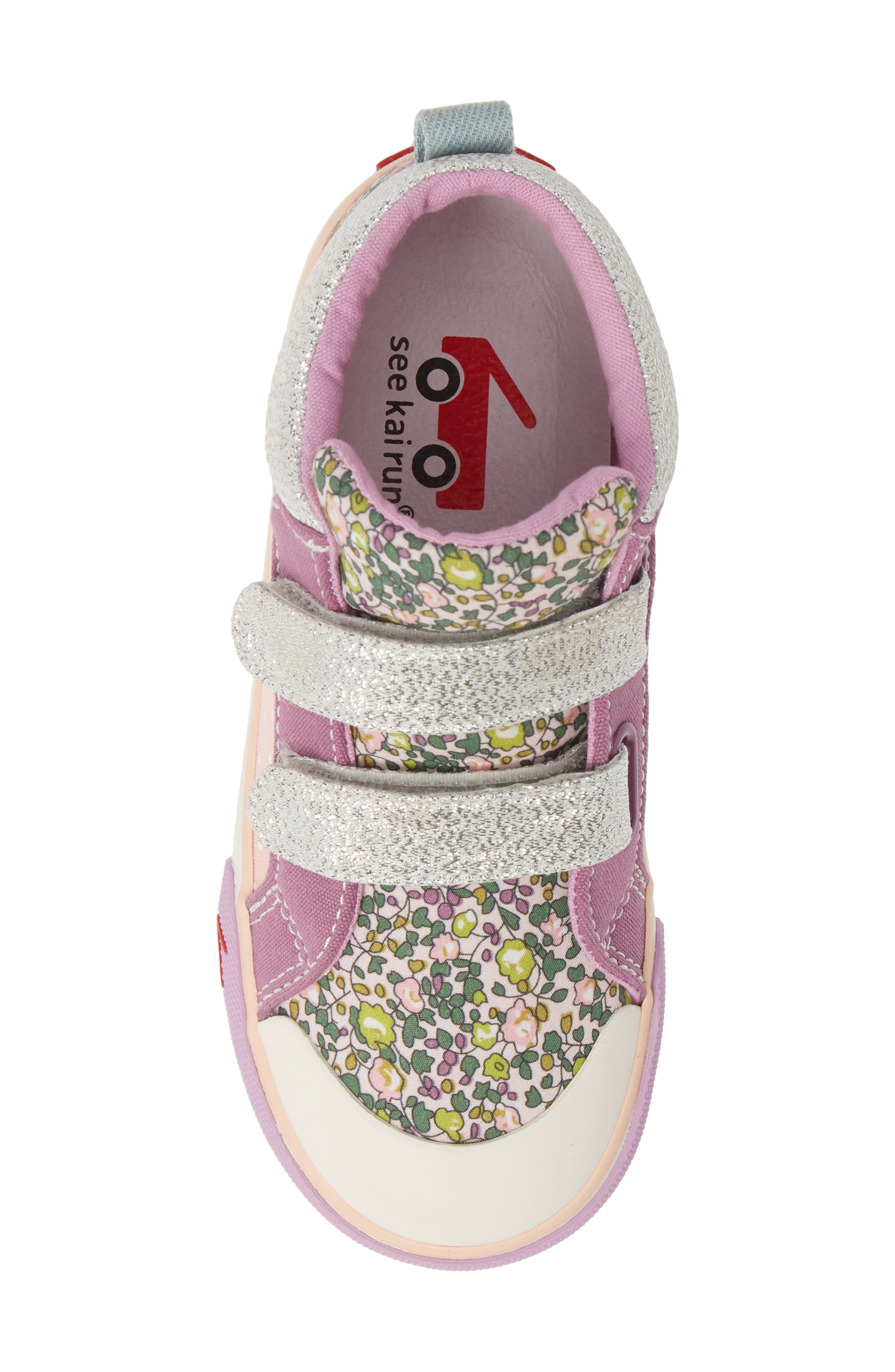 Kya Sneaker, Alternate, color, PINK/ PURPLE