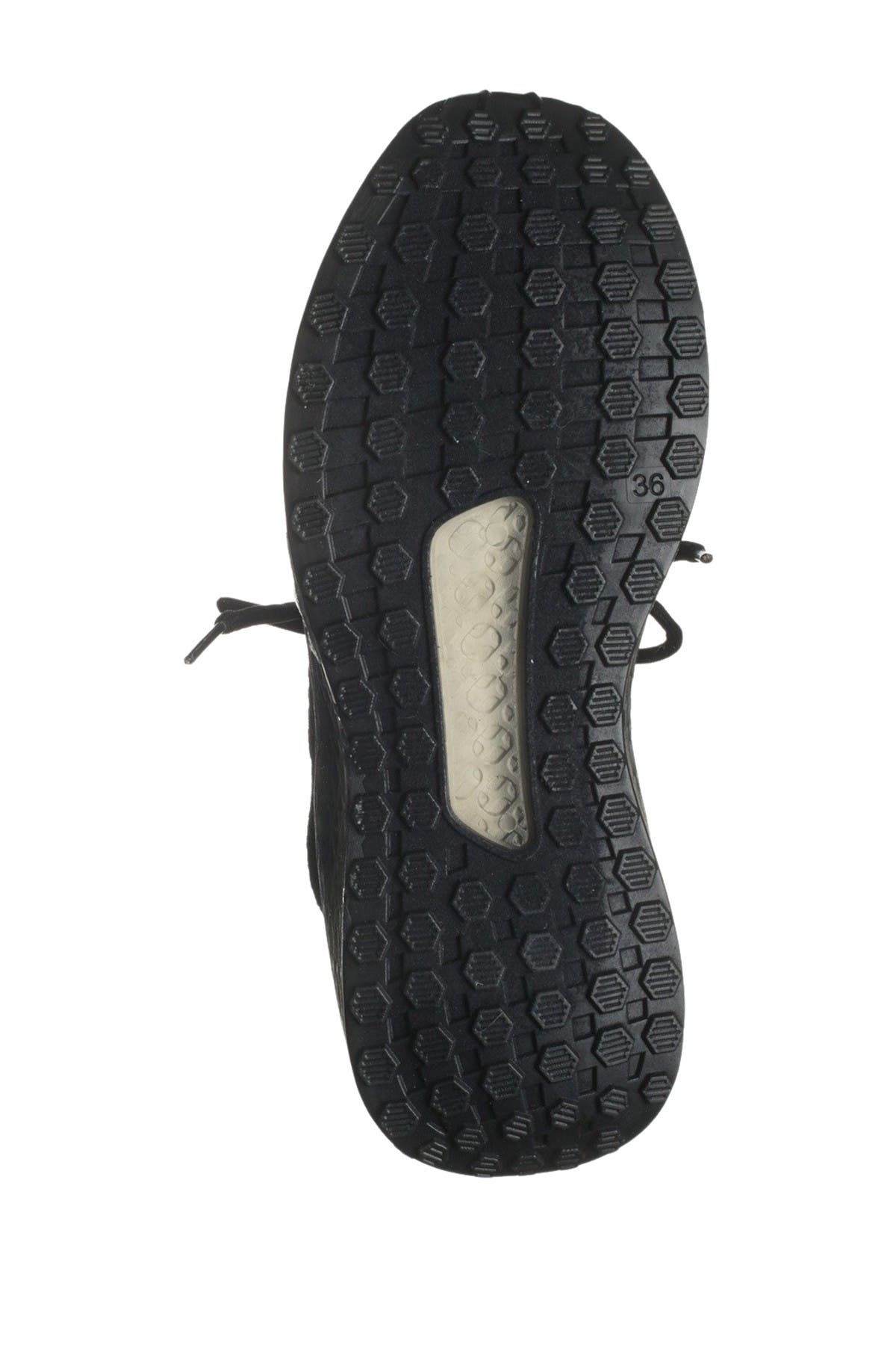 WANTED FOOTWEAR Knit Lace-Up Sneaker, Alternate, color, 