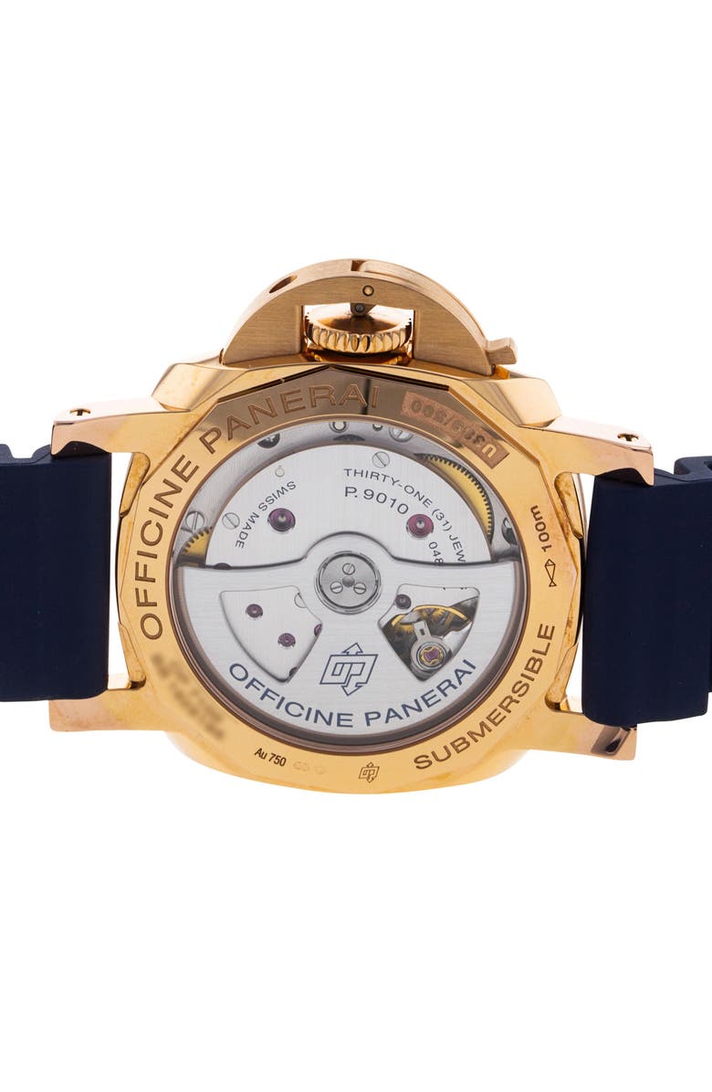 Watchfinder & Co. Panerai Preowned Luminor Marina Automatic Rubber Strap Watch, 42mm, Alternate, color, 