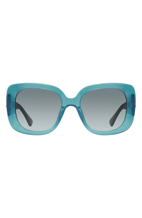 Kurt Geiger London 53mm Gradient Butterfly Sunglasses In Blue