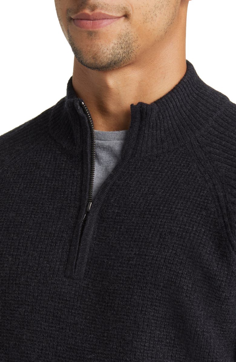 Rails Stark Quarter Zip Merino Wool Sweater, Alternate, color, 
