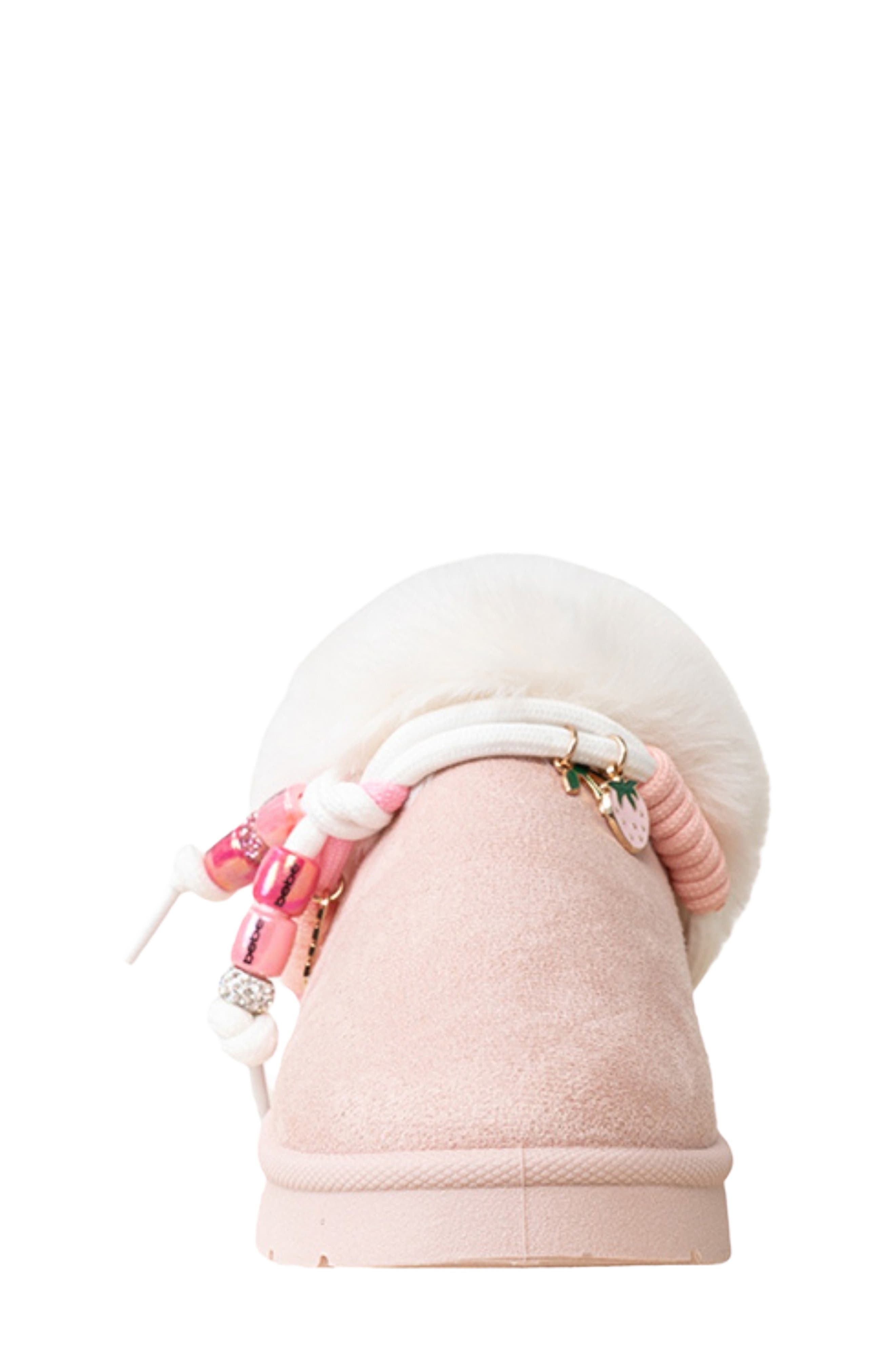 Kids' Cozy Slipper Bootie, Alternate, color, BLUSH