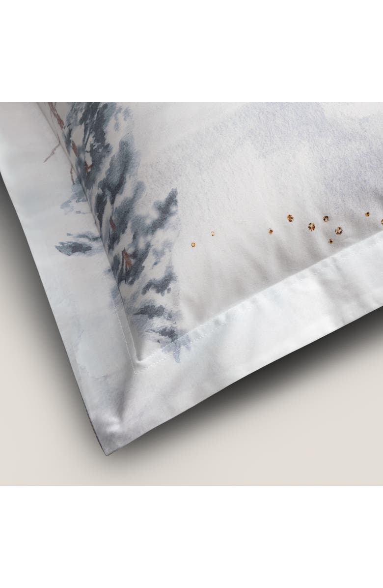 Togas Snowy pillowcase, Alternate, color, White