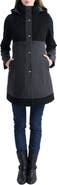 Kimi and Kai Tessa Colorblock Wool Blend Maternity Coat