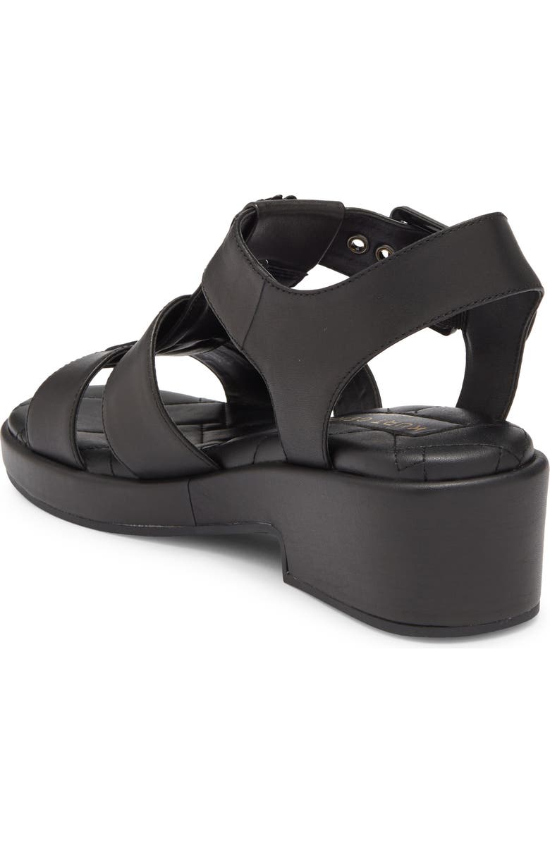 KG Kurt Geiger Kensington Block Heel Fisherman Sandal, Alternate, color, Black