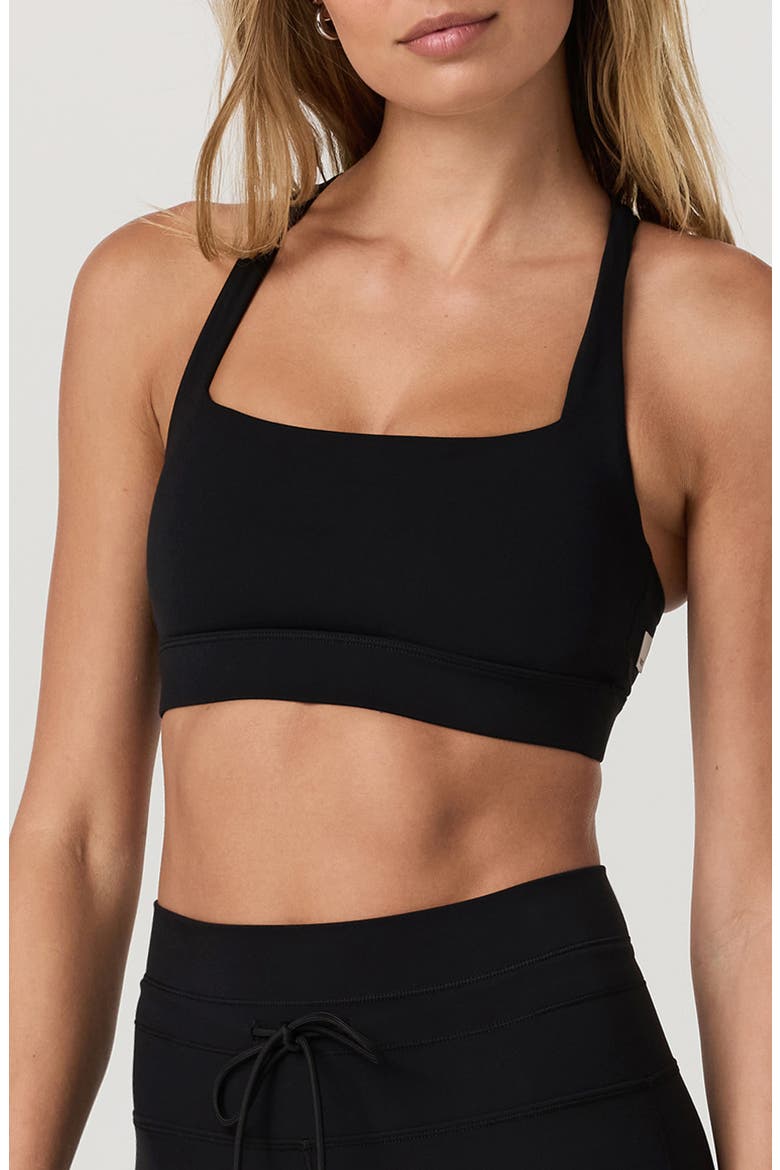Daily Form Sports Bra, Main, color, BLACK