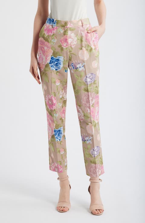 Floral Print Pants