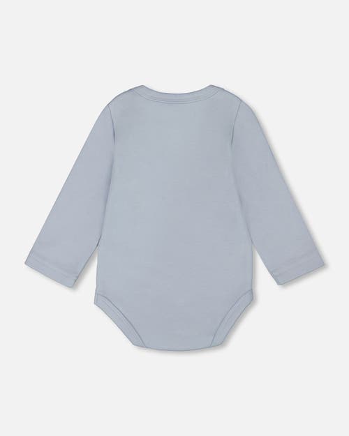 Deux Par Deux Organic Cotton Allover In Gray