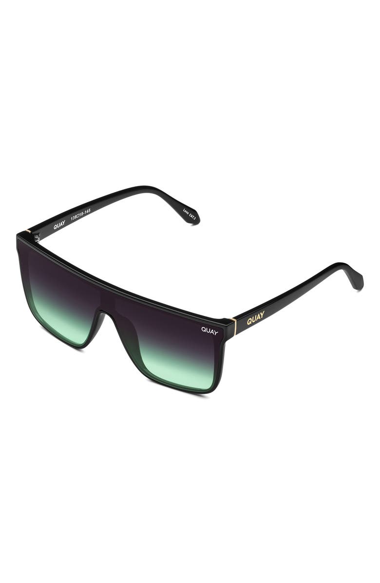 QUAY Nightfall 49mm Shield Sunglasses, Alternate, color,