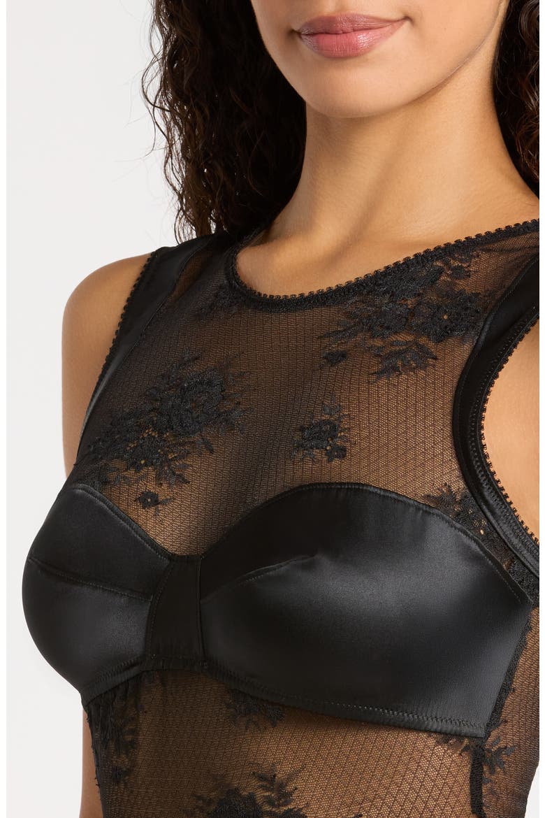 Louise Bodysuit, Alternate, color, BLACK