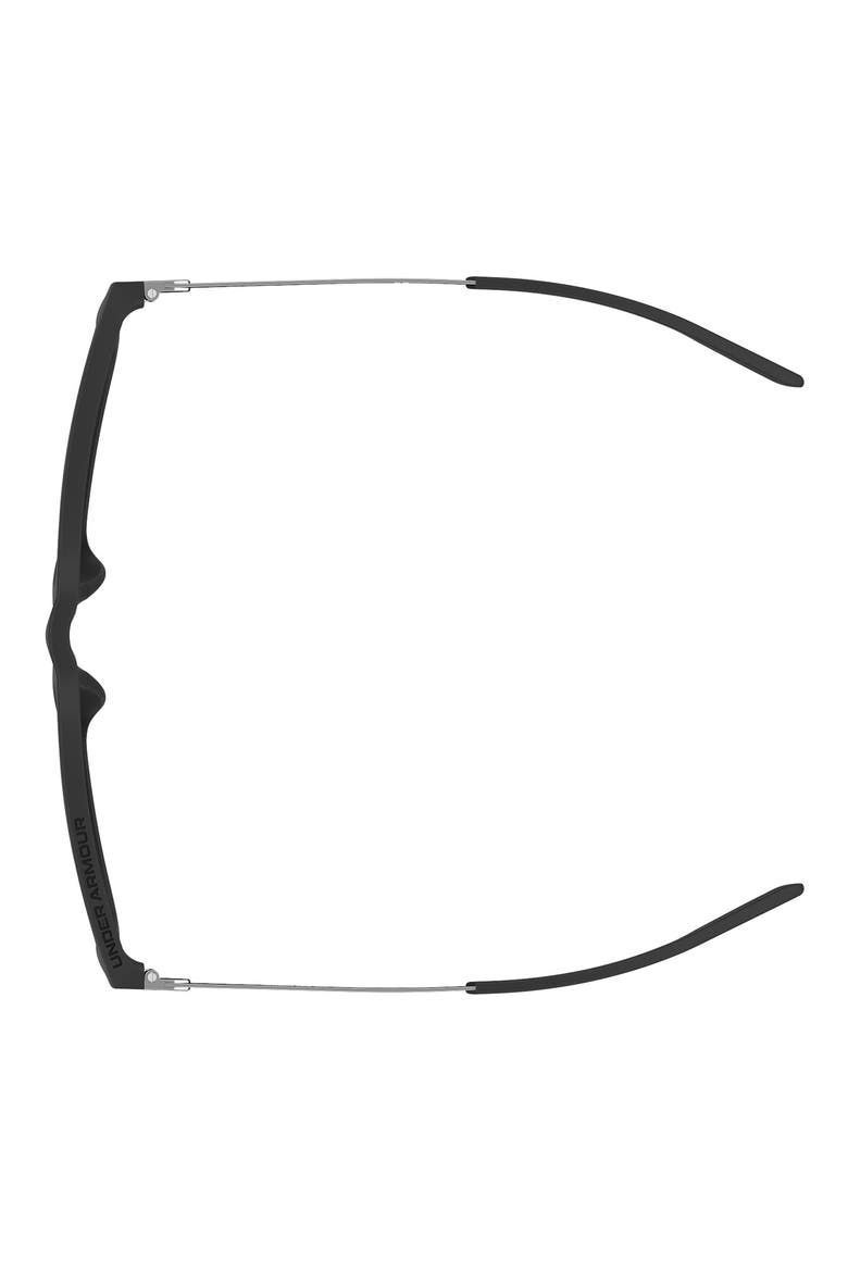 UAReliance 56mm Polarized Square Sunglasses, Alternate, color, MATTE BLACK