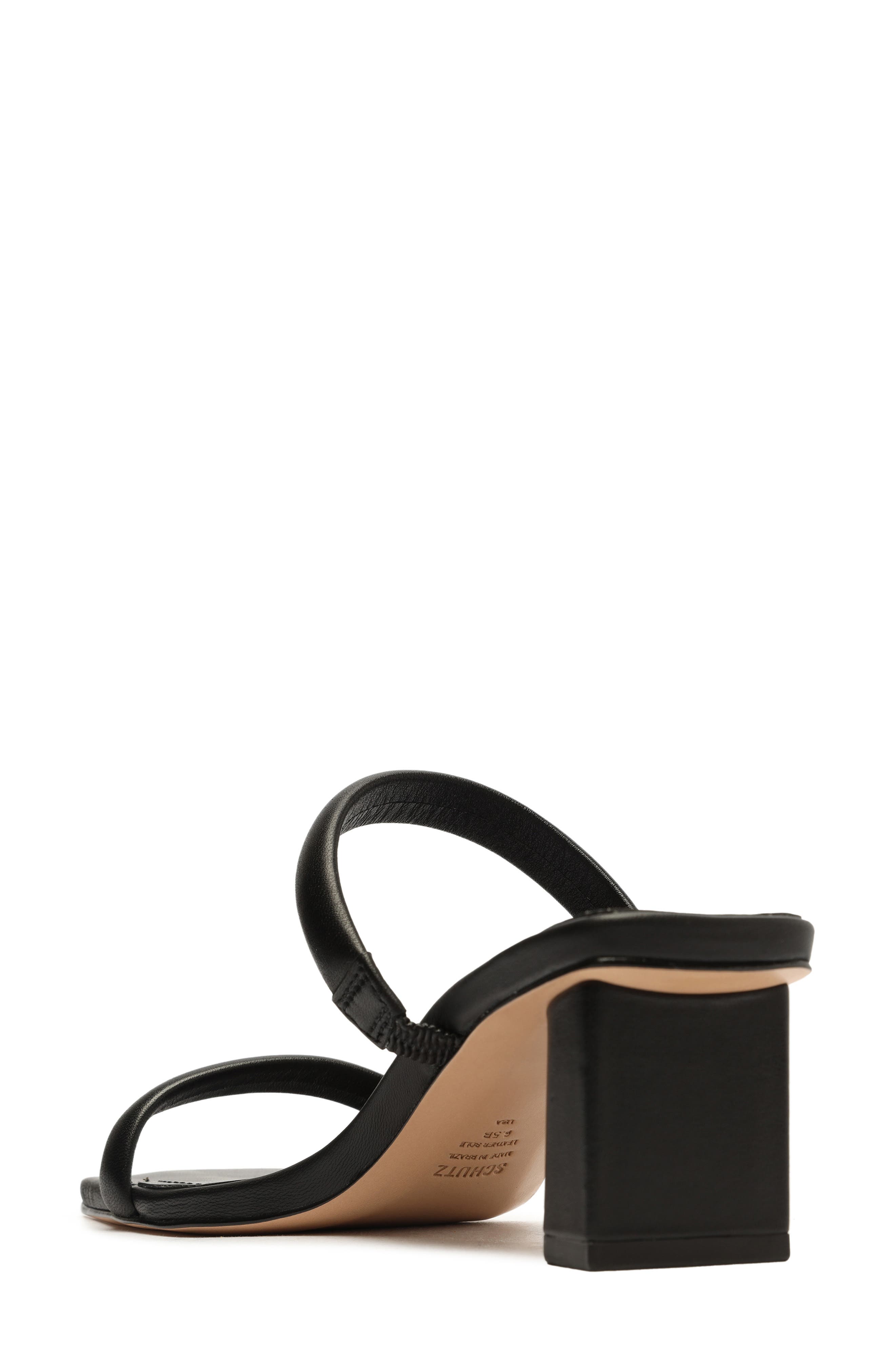Schutz Ully Block Heel Sandal, Alternate, color, 