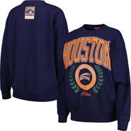 Mitchell & Ness Women's Mitchell & Ness Navy Houston Astros Logo Lt 2.0 Pullover Sweatshirt