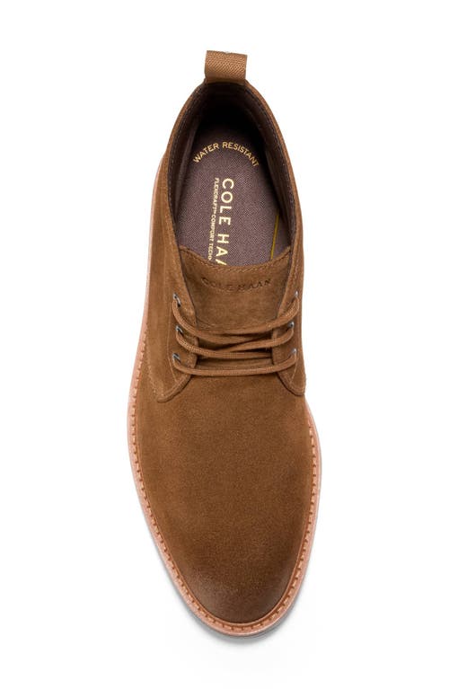 Cole Haan Chamberlin Grand Water Resistant Chukka Boot In Brown