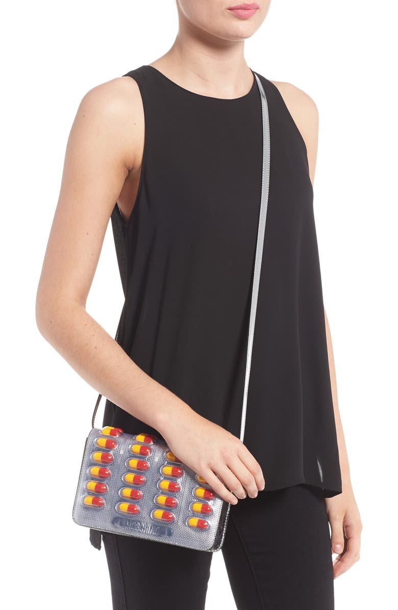 Moschino Capsule Crossbody Bag, Alternate, color,