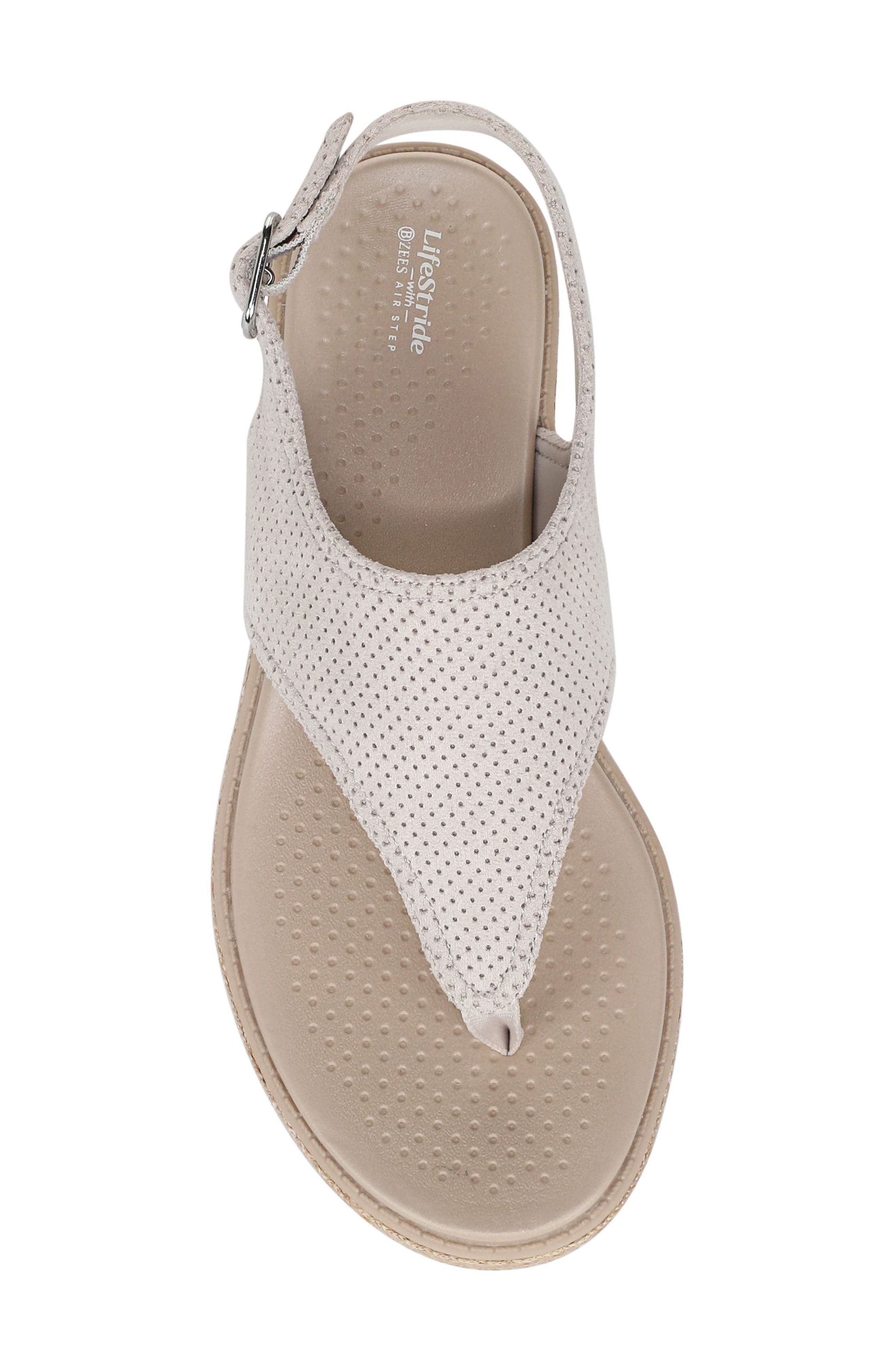 Beachy Platform Sandal, Alternate, color, SAND