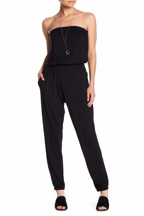 GO COUTURE Kaitlyn Strapless Jumpsuit