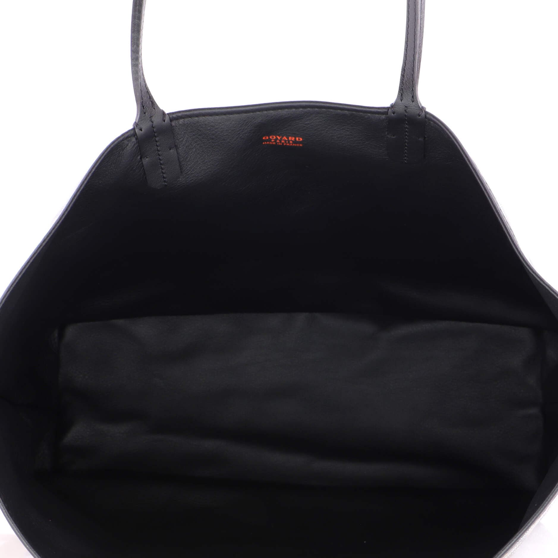 Pre-Owned Goyard Anjou Reversible Tote Coated Canvas PM, Alternate, color, Black