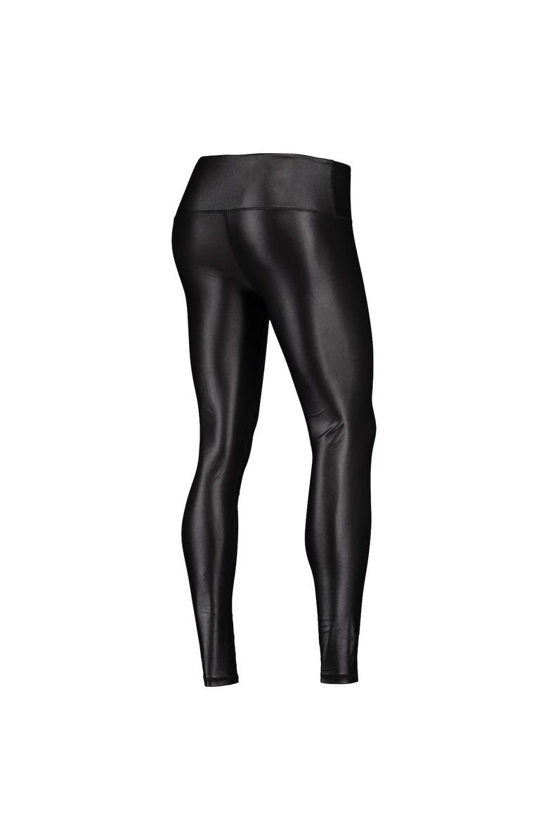 ZOOZATZ Women's ZooZatz Black Nebraska Huskers Shine Liquid Leggings, Alternate, color, 