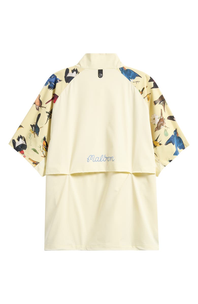 Malbon Golf Blue Jay Half Zip Windshirt, Alternate, color, 