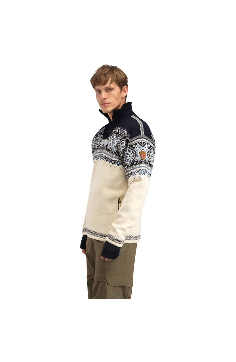 Dale of Norway Vail Weatherproof Sweater - Men's, Alternate, color, Off White/Smoke/Navy Blue
