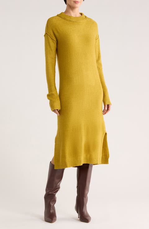 Highline Long Sleeve Sweater Dress