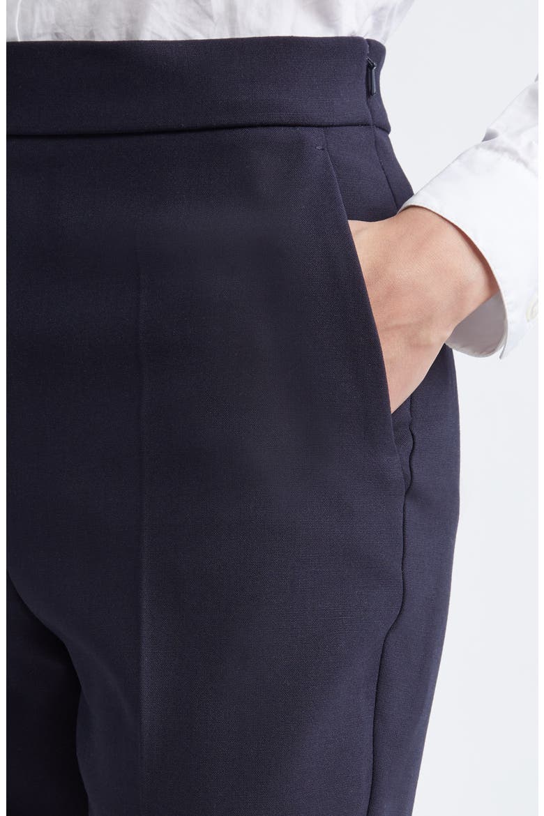 Nepeta Wool Stretch Crepe Ankle Pants, Alternate, color, ULTRAMARINE