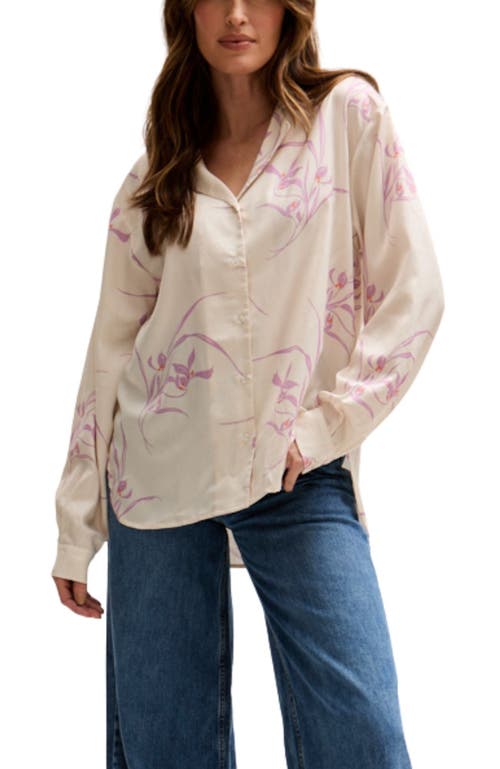 Lily And Lionel Lillibet Large Floral Print Shirt In Multi