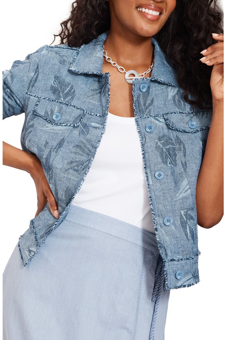 Two Palms Raw Edge Jacket, Main, color, COASTLINE