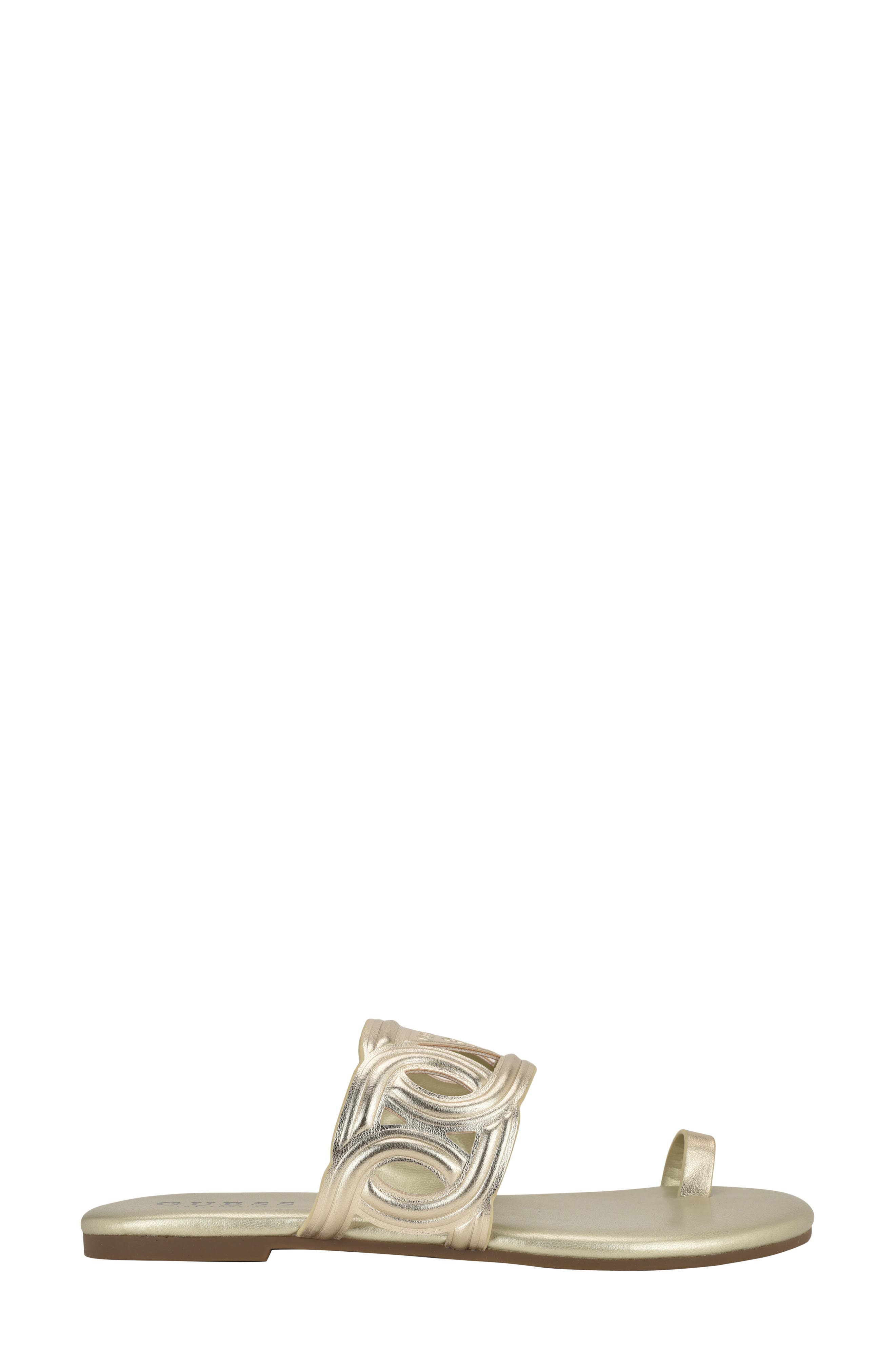 Loons Slide Sandal, Alternate, color, GOLD