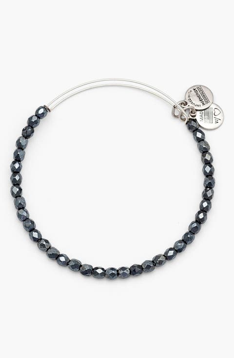 'Glisten' Beaded Coil Bracelet