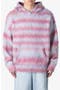 Stripe Brushed Hoodie Sweater