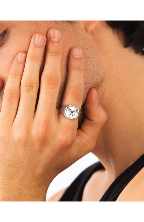 Twojeys Butterfly Effect Signet Ring