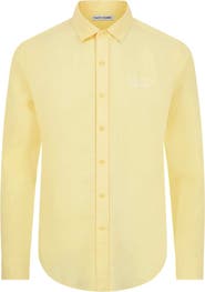 SAINT PERRY Slim Fit  Linen Shirt
