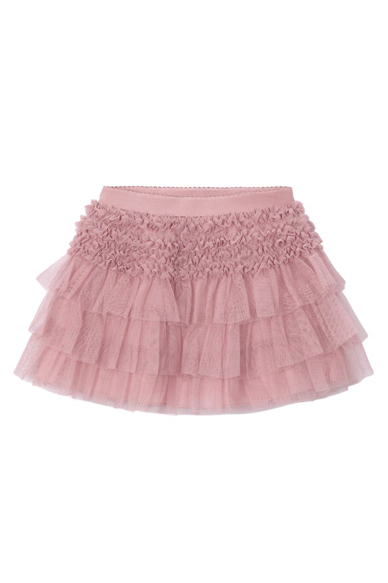 Layered Tulle Ruffle Skirt, Main, color, Pink