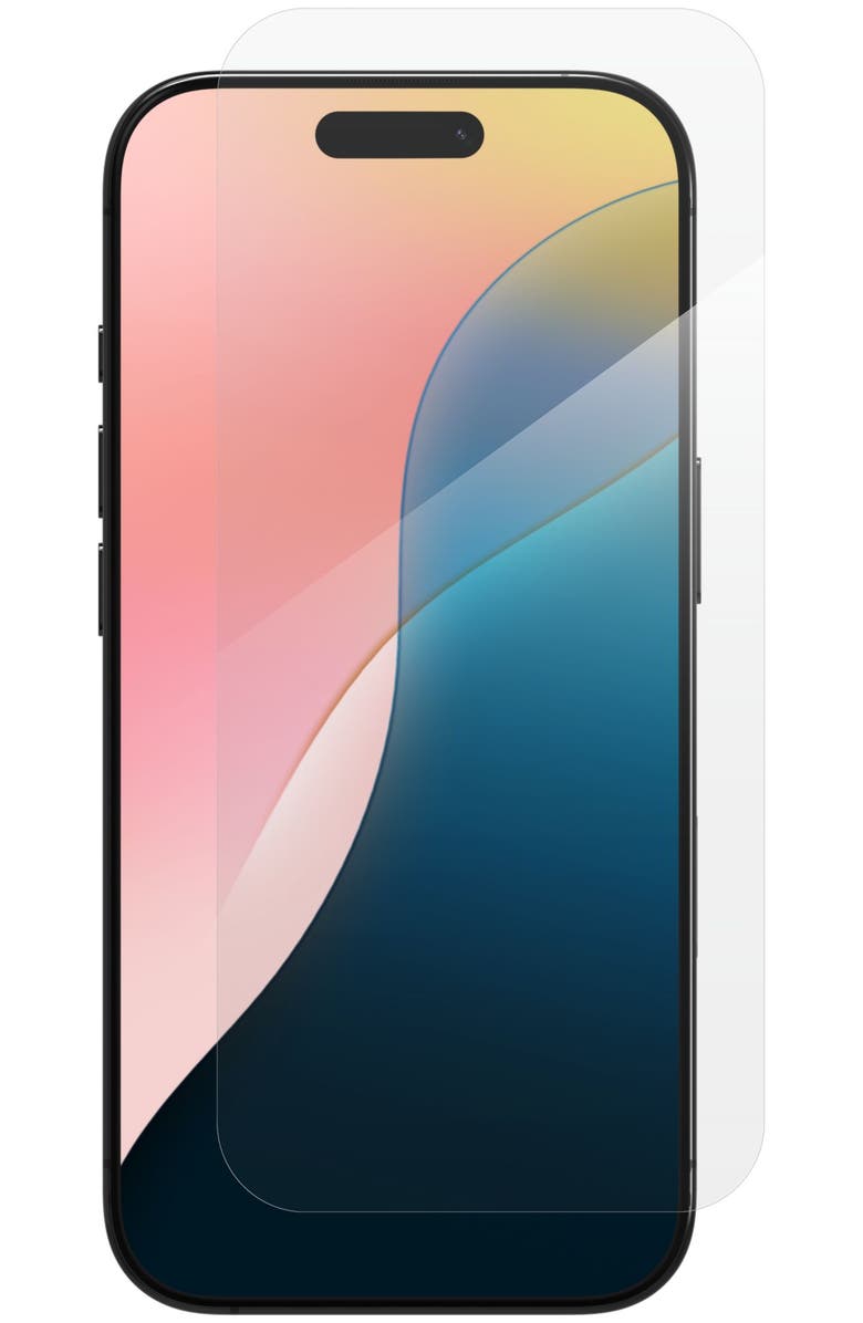 ZAGG InvisibleShield XTR4 Antimicrobial Glass Screen Protector for Apple iPhone 16 Pro, Alternate, color, Clear