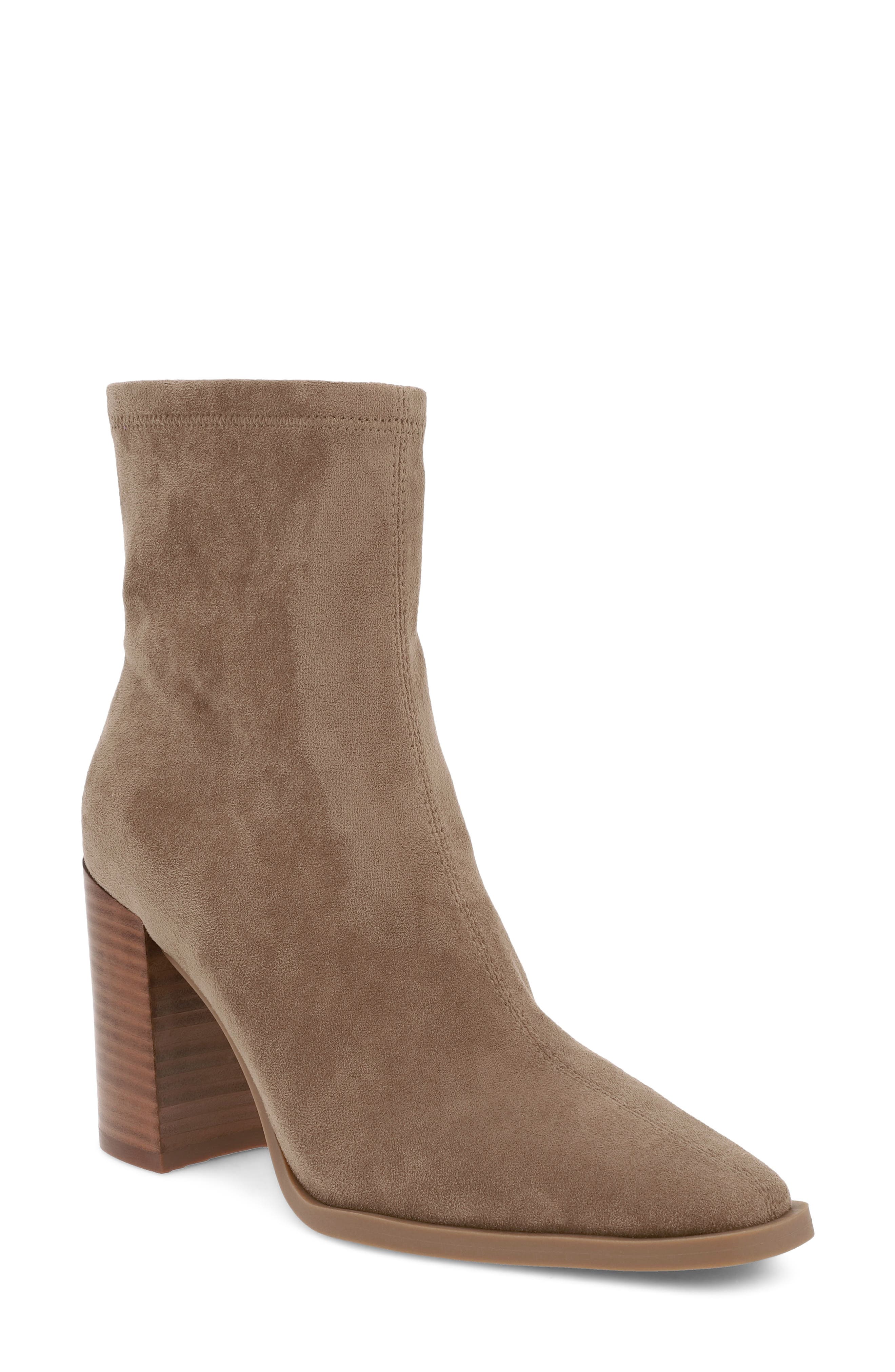 Sidonie Ankle Boot, Main, color, TAUPE