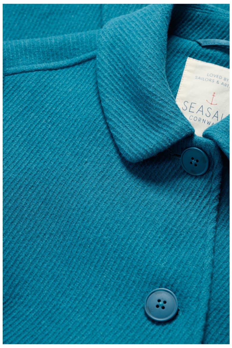 Wood Cabin Coat, Alternate, color, TEAL