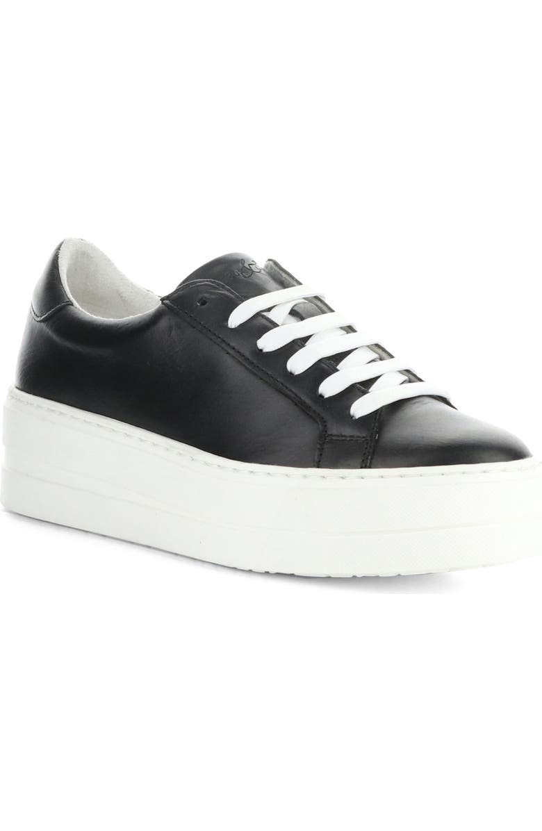 Bos. & Co. Maya Platform Sneaker, Main, color, Black/ White