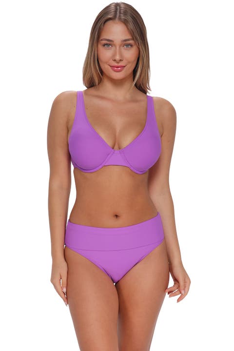 Ally Underwire Bikini Swimsuit Top - F Cup