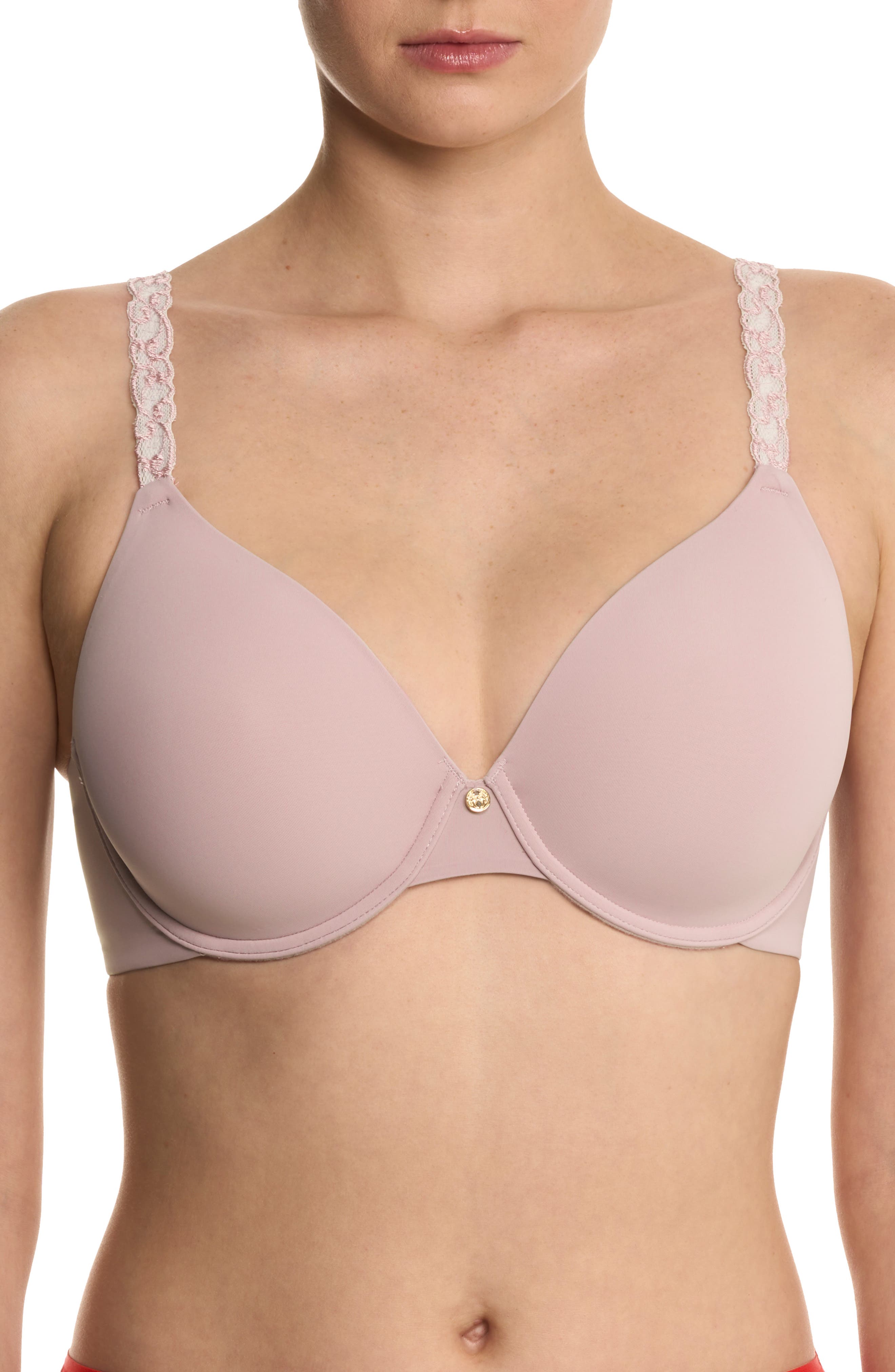 PINK VELVET/ IVORY ROSE