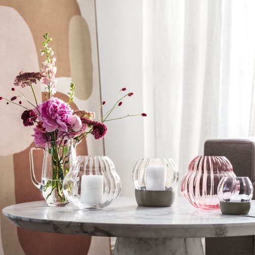 Villeroy & Boch Manufacture Rock Home Hurricane Large Lamp In Clear