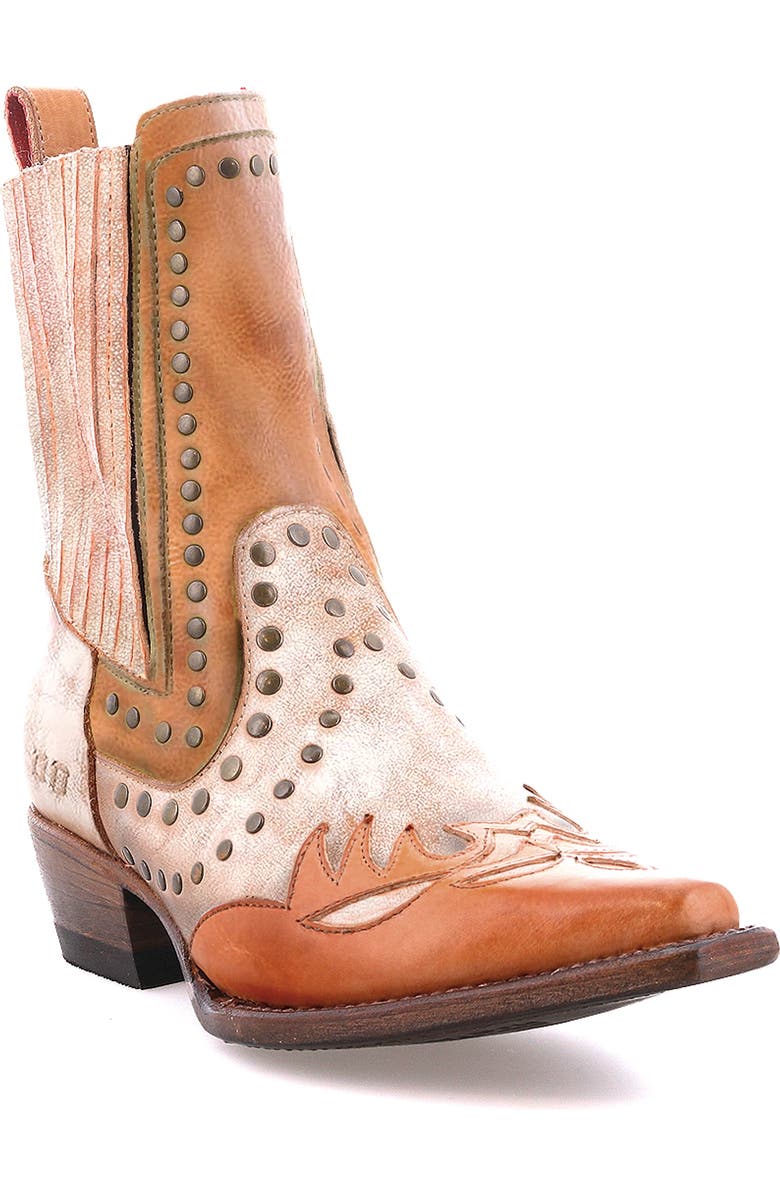 Bed Stu Raise Western Boot, Main, color, Tan Rustic Nectar Lux