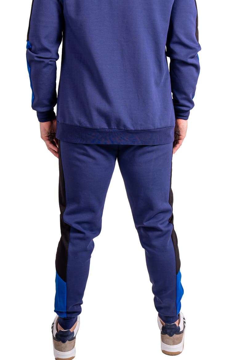 Resistanceemb Blue Joggers, Alternate, color, BLUE