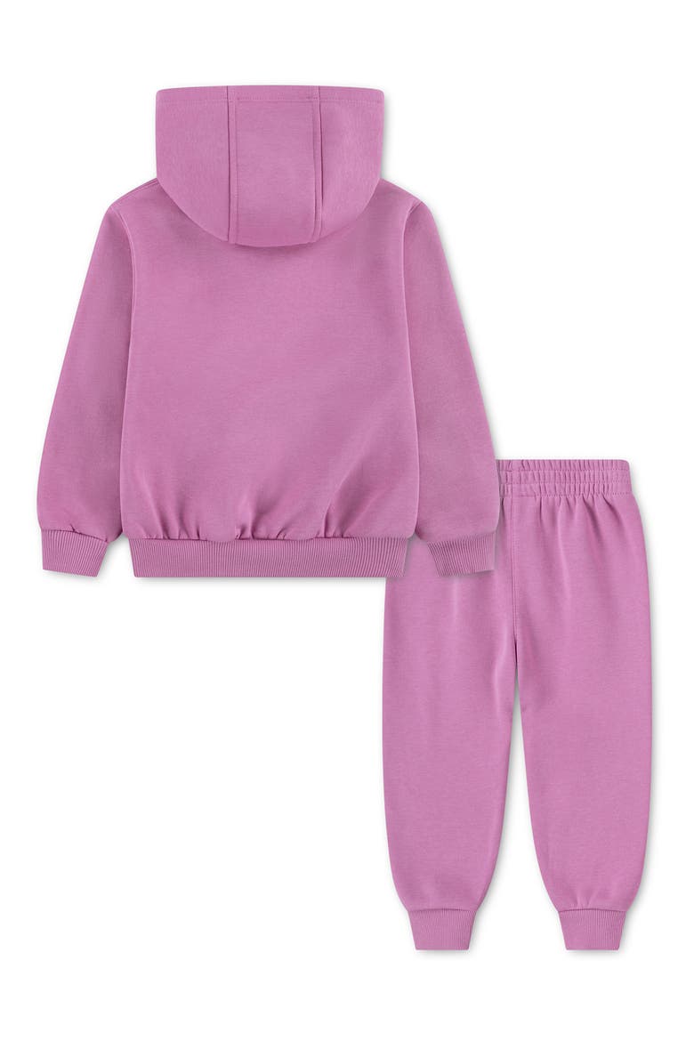 Kids' Zip Hoodie & Joggers Set, Alternate, color, MAGIC FLAMINGO